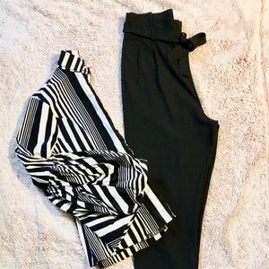 Blouse and trouser set